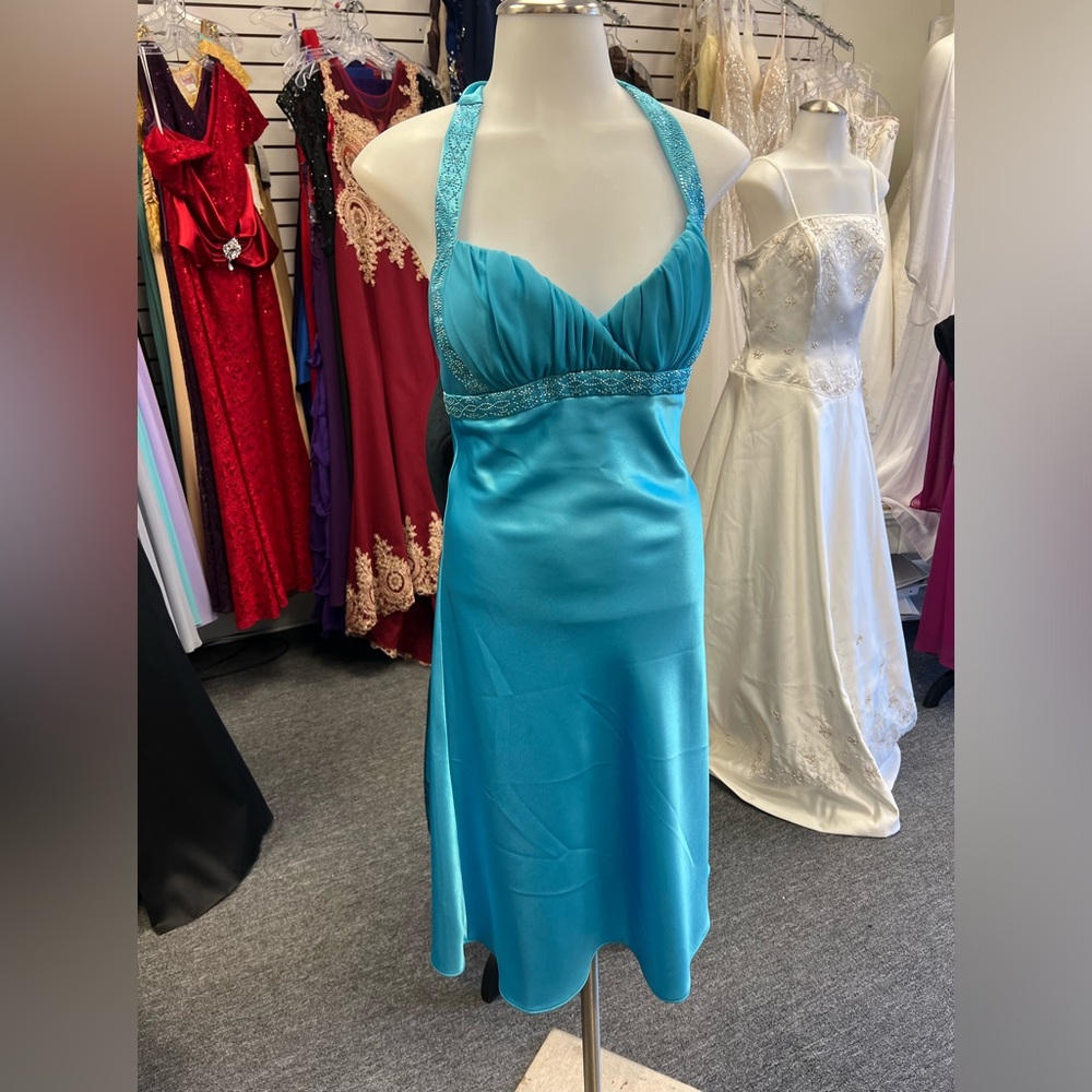 Turquoise Dress